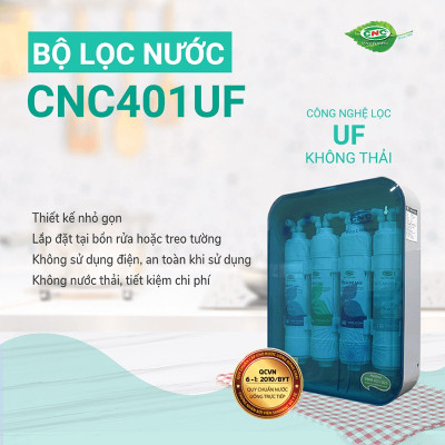Bộ Lọc Nước CNC 401UF - Xanh