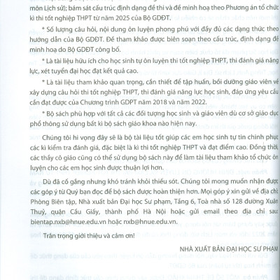 Ôn Luyện Trắc Nghiệm Thi Tốt Nghiệp Trung Học Phổ Thông (năm 2025) Môn Tin Học - Kiều Phương Thuỳ chủ biên, Nguyễn Trung Khánh, Nguyễn Xuân Khuê, Lê Thị Tú Kiên, Phạm Thị Lan…