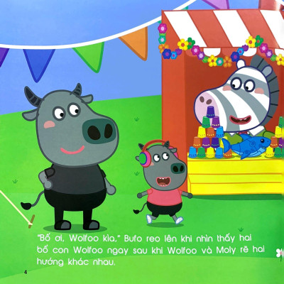 Ehon Wolfoo - Tháp Cốc Sau Cơn Lốc