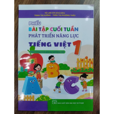 Sách - Phiếu bài tập cuối tuần phát triển năng lực Tiếng Việt 1 - Kết Nối - Theo chương trình GDPT 2018