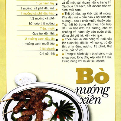 60 Món Ăn Được Nhiều Người Ưa Thích - Món Bò