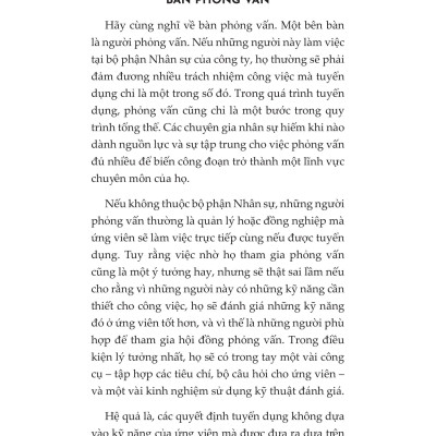 Phỏng Vấn Là Cuộc Chơi Tâm Lý, Chiến Thắng Gọi Tên Người Chủ Động