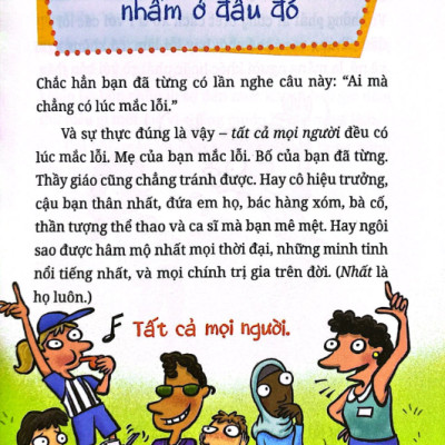 Kỹ năng học đường: Mắc lỗi ư? Đừng sợ!