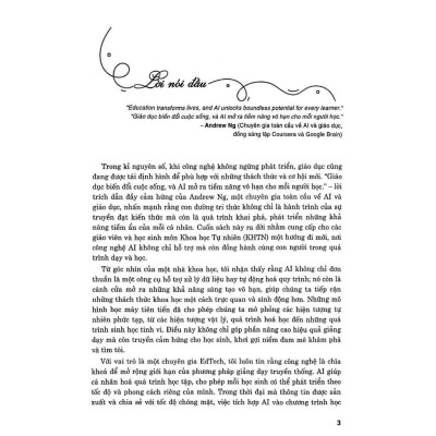 Ứng Dụng Trí Tuệ Nhân Tạo AI Trong Dạy Và Học Môn Khoa Học Tự Nhiên (Dành Cho Giáo Viên Và Học Sinh-Dùng chung SGK) (HA)