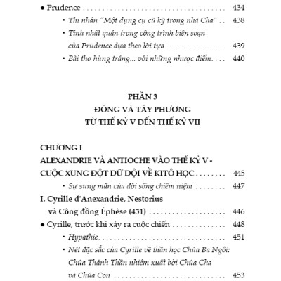 GIÁO PHỤ - Tập II  - Thế Kỷ IV-VIII