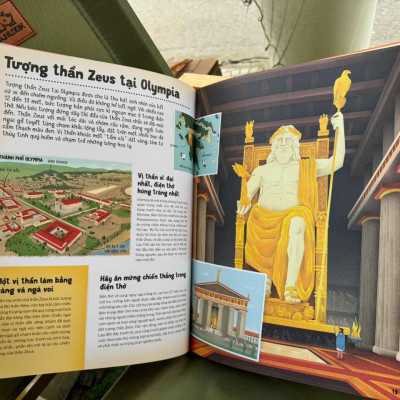(Bìa cứng) NHỮNG KÌ QUAN CỦA THẾ GIỚI CỔ ĐẠI ĐƯỢC XÂY DỰNG NHƯ THẾ NÀO? – Ludmila Hénková – Minh họa: Jomás Svoboda – Tân Việt – NXB Văn học