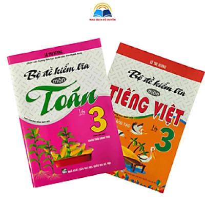 Sách - Combo Bộ Đề Kiểm Tra Môn Toán + Tiếng Việt Lớp 3 (Dùng Kèm SGK Chân Trời Sáng Tạo)