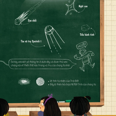 Sách Lift The Flap - Lật Mở Khám Phá -  Vũ Trụ