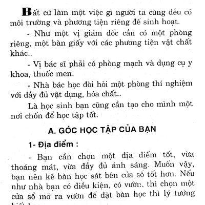 Bí Quyết Học Bài Mau Thuộc