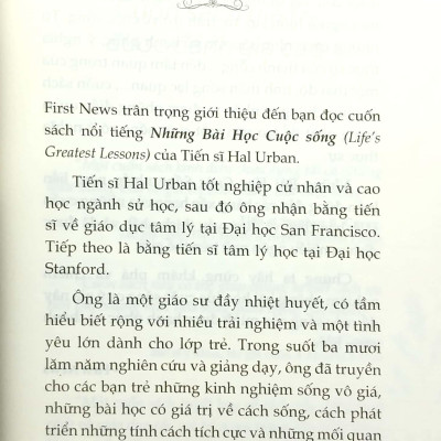 Những Bài Học Cuộc Sống (Tái Bản)