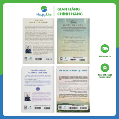 Bộ sách Sức mạnh tâm thức (Gồm 4 cuốn) - Happy Live