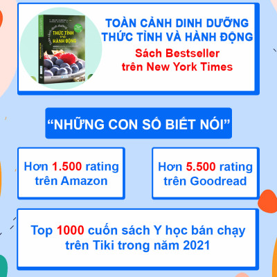 Combo 2 cuốn Bí mật dinh dưỡng (TB) + Toàn cảnh dinh dưỡng (TB)
