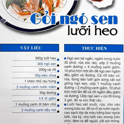 60 Món Ăn Được Ưa Thích - Món Gỏi Trộn