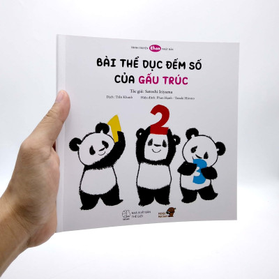Ehon - Mọt Sách Mogu - Bài Thể Dục Đếm Số Của Gấu Trúc
