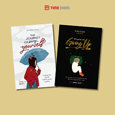 Combo 3 cuốn sách song ngữ Việt - Anh Journey Of Being Yourself + A Hug For Not Giving Up + The Journey Of Youth