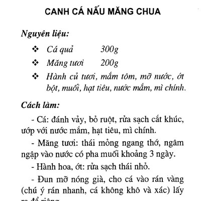 Các Món Canh Ngon (Tái Bản 2016)