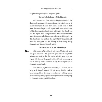 Bộ Công Cụ Tinh Gọn Trong Y Tế - Phương Pháp Vừa Đúng Lúc - Bản Quyền