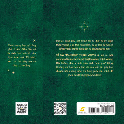 Sổ Tay "Manifest" Thịnh Vượng