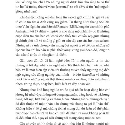 Sách - Hướng Dẫn Sử Dụng Tin Tức - Tin Vào Đâu Trong Một Thế Giới Ngập Tràn Tin Giả