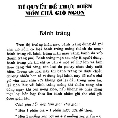 Chả Giò Và Gỏi Cuốn