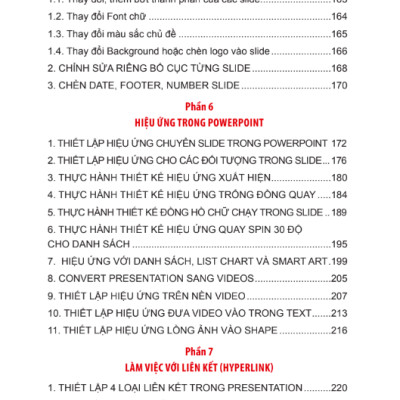 Sách Hướng dẫn thực hành Powerpoint từ cơ bản đến nâng cao