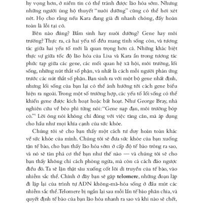 Hiệu Ứng Telomere - Giải Pháp Đột Phá Để Sống Trẻ, Khỏe Và Ngăn Ngừa Lão Hóa
