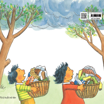 Ehon Nhật Bản - Mẹ Giặt Đồ Ngày Mây