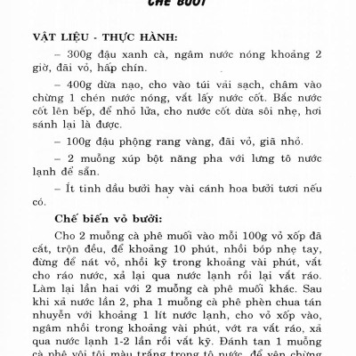 Các Món Giải Khát Ăn Chơi (Tái Bản)
