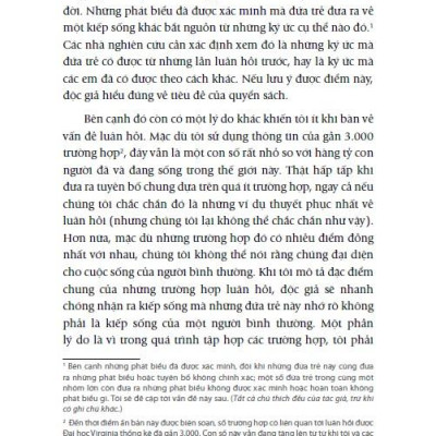 Những Đứa Trẻ Nhớ Được Tiền Kiếp