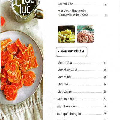 30 Món Mứt Ngon Của Người Việt (Tái Bản)