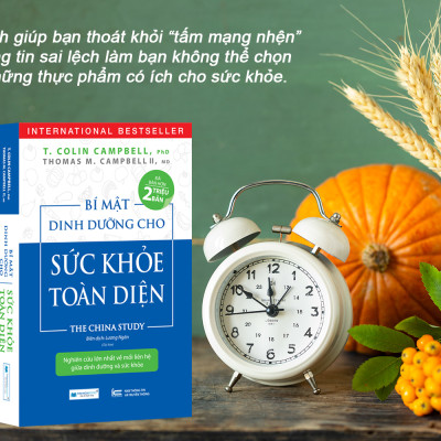 Combo sách: Ăn lành sống mạnh Trái đất thêm xanh + Bí mật dinh dưỡng cho sức khỏe toàn diện (TB) + Toàn Cảnh Dinh Dưỡng - Thức Tỉnh Và Hành Động