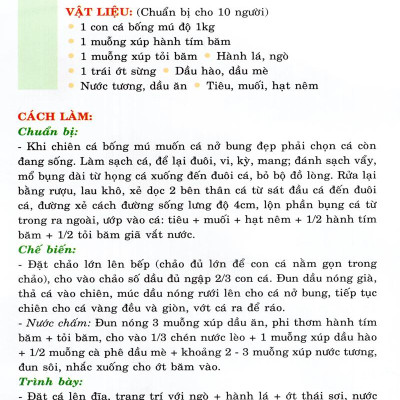 30 Món Ngon Đãi Tiệc