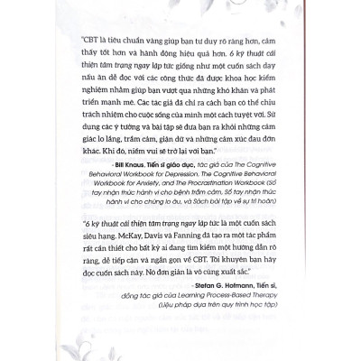 Liệu Pháp Tâm Lý CBT Siêu Đơn Giản - Vanlangbooks