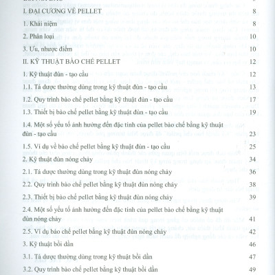 Kỹ Thuật Bào Chế Pellet (Giáo trình đào tạo sau đại học)