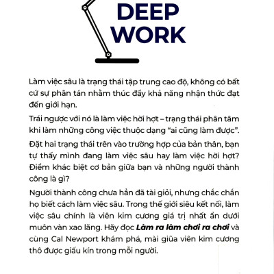 Làm Ra Làm, Chơi Ra Chơi (Tái Bản 2021)