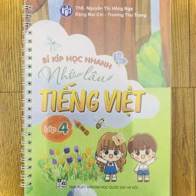 Sách - bí kíp học nhanh nhớ lâu tiếng việt 4