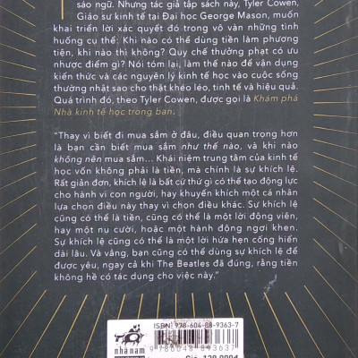 Khám Phá Nhà Kinh Tế Học Trong Bạn - Áp Dụng Các Nguyên Lý Kinh Tế Vào Cuộc Sống Thường Nhật