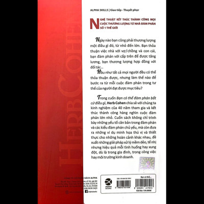 Bạn Có Thể Đàm Phán Bất Cứ Điều Gì