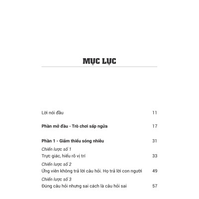 Phỏng Vấn Là Cuộc Chơi Tâm Lý, Chiến Thắng Gọi Tên Người Chủ Động