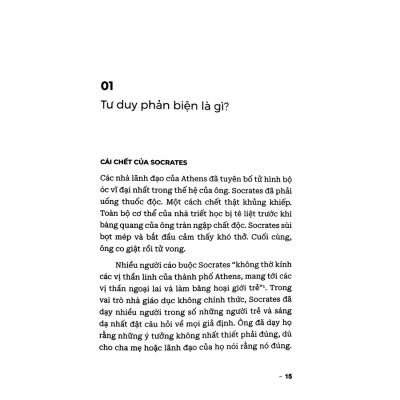 Tư Duy Phản Biện Từ Làm Quen Đến Thói Quen