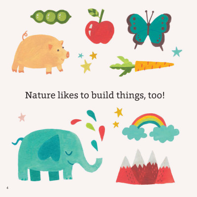 Sách tranh song ngữ Bé yêu Hạt cơ bản