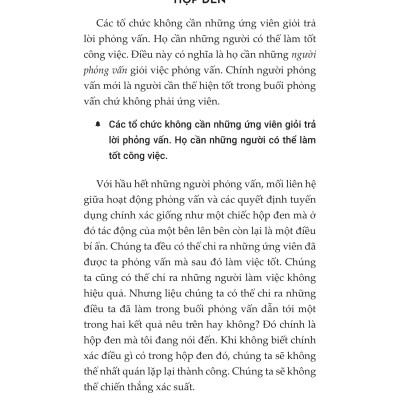 Phỏng Vấn Là Cuộc Chơi Tâm Lý, Chiến Thắng Gọi Tên Người Chủ Động
