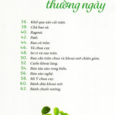 30 Món Chay Thường Ngày