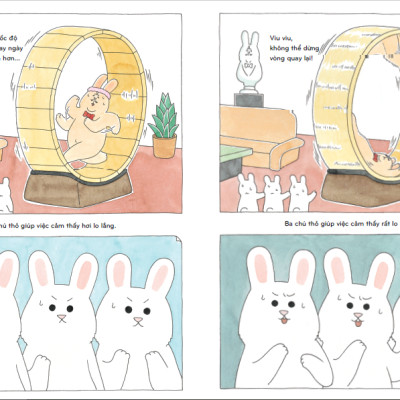 Ehon Nhật Bản - Chiến Lược Giảm Cân Của Thỏ Don Ussa (Dành Cho Trẻ Từ 3 Tuổi Trở Lên)