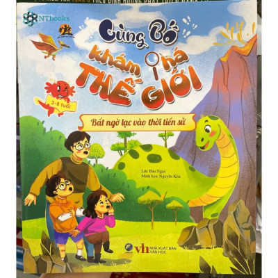 Bộ 4 Cuốn Sách Cùng Bố Khám Phá Thế Giới