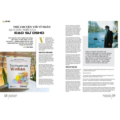Sách  OSHO Trò Chuyện Với Vĩ Nhân - First News - BẢN QUYỀN