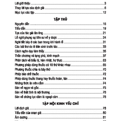 Sách Thuốc Việt Nam - Hải Thượng Y Tôn Tâm Lĩnh - Quyển 1 (Từ Tập 1 Đến Tập 4)