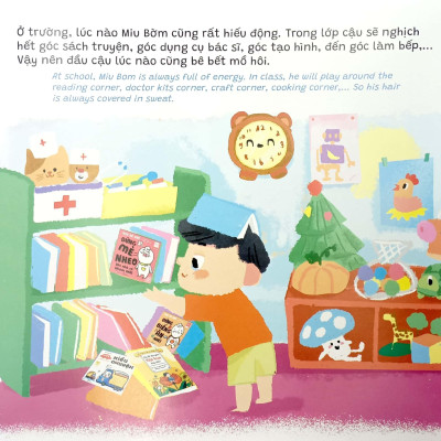 Truyện Kể Cho Miu Hiểu Chuyện - Con Ghét Đi Ngủ (Song Ngữ Việt-Anh)