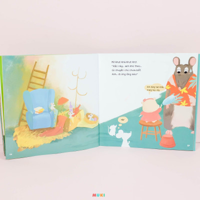 Sách Đa Tương Tác - Có Một Truyện Cổ Mới Cho Bé: Đeo Chuông Cổ Mèo (Dành Cho Bé 3-8 Tuổi)