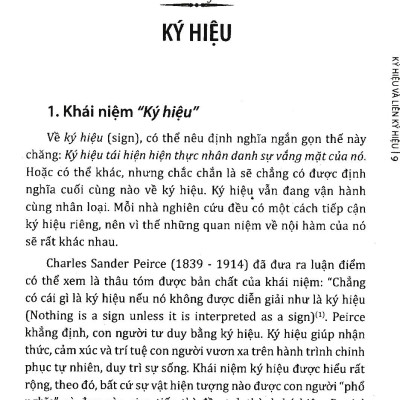 Ký Hiệu Và Liên Ký Hiệu